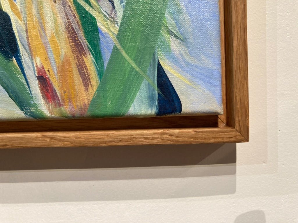 Handmade frames from our own carpentry - Nana Bryder ART