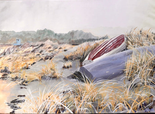 Winter boats - Nana Bryder ART