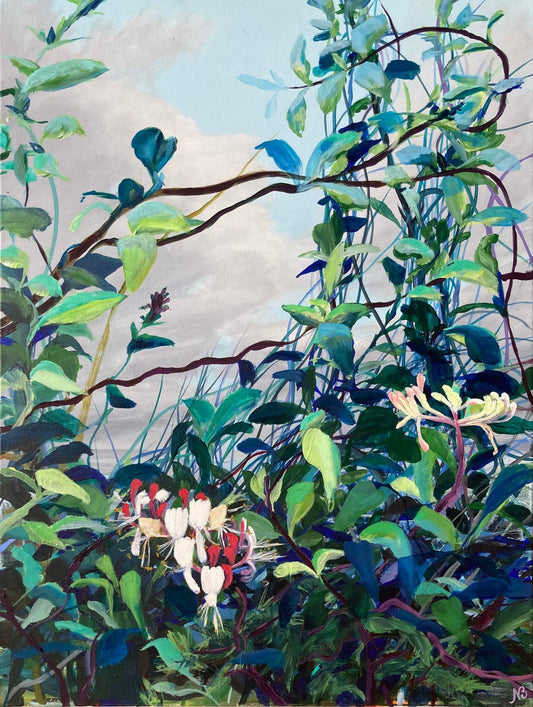 Honeysuckle blue - Nana Bryder ART